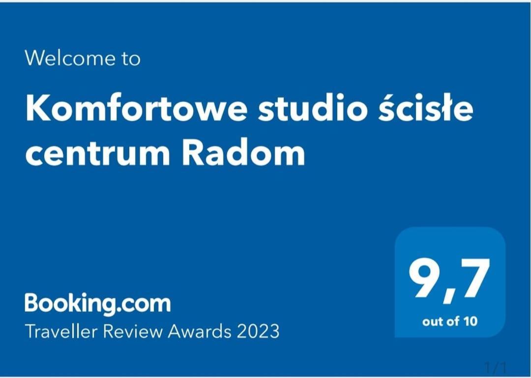 Komfortowe Studio Scisle Centrum ราดอม ภายนอก รูปภาพ